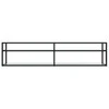 TV staliukas TV spintelė, balta marmuro, 180x40x40,5cm, grūdintas stiklas