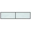 TV staliukas TV spintelė, balta marmuro, 180x40x40,5cm, grūdintas stiklas