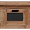 TV staliukas TV spintelė su 3 stalčiais, 120x30x40cm, raudonmedžio masyvas