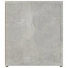 TV staliukas TV spintelės, 2vnt., betono pilkos, 80x31,5x36cm, mediena