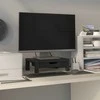 TV staliukas Monitoriaus stovas, juodos spalvos, 43x30,5x13cm