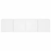 TV staliukas Prie sienos montuojamos TV spintelės, 2vnt., baltos, 80x30x41cm