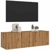 TV staliukas Sieninė TV spintelė, artisano, 100x30x30cm, apdirbta mediena
