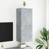 TV staliukas Sieninė TV spintelė, betono pilka, 40,5x30x102cm, mediena