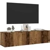 TV staliukas Sieninė TV spintelė, medienos, 120x30x30cm, apdirbta mediena