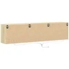 TV staliukas Sieninė TV spintelė su LED lemputėmis, ąžuolo, 180x31x45cm