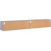 TV staliukas Sieninės TV spintelės, 2vnt., betono, 100x30x30cm, mediena