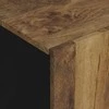 TV staliukas Televizoriaus spintelė, 105x33,5x46cm, mango/apdirbta mediena