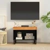 TV staliukas Televizoriaus spintelė, 60x33x43,5cm, akacijos medienos masyvas