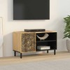 TV staliukas Televizoriaus spintelė, 80x31x46cm, mango medienos masyvas