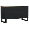 TV staliukas Televizoriaus spintelė, 80x33x46cm, perdirbta/apdirbta mediena