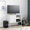 TV staliukas Televizoriaus spintelė, alyvuogių, 100,5x39x60,5cm, plienas