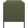 TV staliukas Televizoriaus spintelė, alyvuogių, 101,5x39x43,5cm, plienas