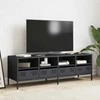 TV staliukas Televizoriaus spintelė, antracito, 135x39x43,5cm, plienas