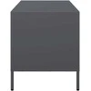 TV staliukas Televizoriaus spintelė, antracito, 101,5x39x43,5cm, plienas