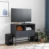 TV staliukas Televizoriaus spintelė, antracito, 68x39x60,5cm, plienas