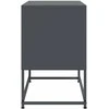 TV staliukas Televizoriaus spintelė, antracito, 68,5x39x60,5cm, plienas