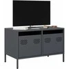 TV staliukas Televizoriaus spintelė, antracito, 68x39x43,5cm, plienas
