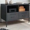 TV staliukas Televizoriaus spintelė, antracito, 68x39x50,5cm, plienas