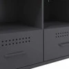 TV staliukas Televizoriaus spintelė, antracito, 68x39x50,5cm, plienas