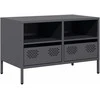 TV staliukas Televizoriaus spintelė, antracito, 68x39x43,5cm, plienas