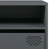 TV staliukas Televizoriaus spintelė, antracito, 202x39x43,5cm, plienas