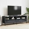TV staliukas Televizoriaus spintelė, antracito, 135x39x43,5cm, plienas