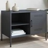 TV staliukas Televizoriaus spintelė, antracito, 68x39x50,5cm, plienas