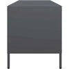 TV staliukas Televizoriaus spintelė, antracito, 135x39x43,5cm, plienas