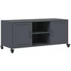 TV staliukas Televizoriaus spintelė, antracito, 100,5x39x43,5cm, plienas