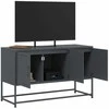 TV staliukas Televizoriaus spintelė, antracito, 100,5x39x60,5cm, plienas