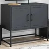 TV staliukas Televizoriaus spintelė, antracito, 68,5x39x60,5cm, plienas