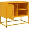 TV staliukas Televizoriaus spintelė, antracito, 100,5x39x60,5cm, plienas