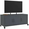 TV staliukas Televizoriaus spintelė, antracito, 100,5x39x43,5cm, plienas