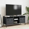 TV staliukas Televizoriaus spintelė, antracito, 101,5x39x43,5cm, plienas