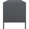 TV staliukas Televizoriaus spintelė, antracito, 135x39x43,5cm, plienas