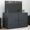 TV staliukas Televizoriaus spintelė, antracito spalvos, 67x39x44cm, plienas