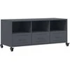TV staliukas Televizoriaus spintelė, antracito, 100,5x39x43,5cm, plienas