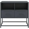 TV staliukas Televizoriaus spintelė, antracito, 68x39x60,5cm, plienas