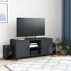 TV staliukas Televizoriaus spintelė, antracito, 100,5x39x43,5cm, plienas