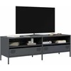 TV staliukas Televizoriaus spintelė, antracito, 135x39x43,5cm, plienas