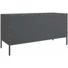 TV staliukas Televizoriaus spintelė, antracito, 100,5x39x50,5cm, plienas