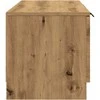 TV staliukas Televizoriaus spintelė, artisano ąžuolo, 102x35x36,5cm, mediena