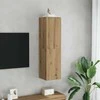 TV staliukas Televizoriaus spintelė, artisano, 30,5x30x110cm, mediena