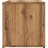 TV staliukas Televizoriaus spintelė, artisano ąžuolo, 80x34x35,5cm, mediena