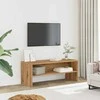 TV staliukas Televizoriaus spintelė, artisano ąžuolo, 100x40x40cm, mediena