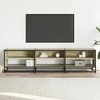 TV staliukas Televizoriaus spintelė, ąžuolo, 180x40x46cm, apdirbta mediena