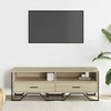 TV staliukas Televizoriaus spintelė, ąžuolo, 122x34x41cm, apdirbta mediena