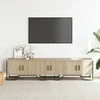 TV staliukas Televizoriaus spintelė, ąžuolo, 180x34x41cm, apdirbta mediena