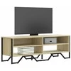 TV staliukas Televizoriaus spintelė, ąžuolo, 122x34x41cm, apdirbta mediena